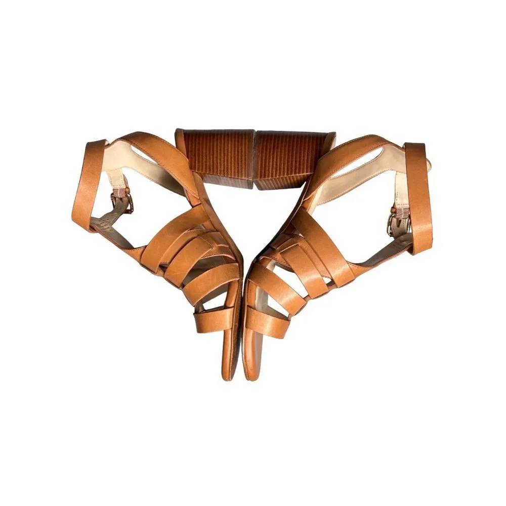 Cole Hann Brown Leather Hill Sandal size 7 - Picture 5 of 12